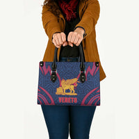 Italy Veneto Leather Bag Emblem With Flag Style - Wonder Print Shop