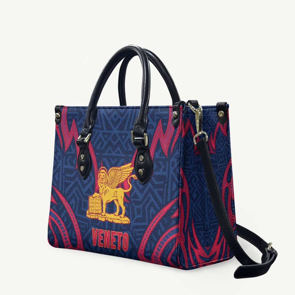 Italy Veneto Leather Bag Emblem With Flag Style - Wonder Print Shop