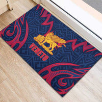 Italy Veneto Rubber Doormat Emblem With Flag Style - Wonder Print Shop