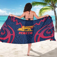 Italy Veneto Sarong Emblem With Flag Style - Wonder Print Shop