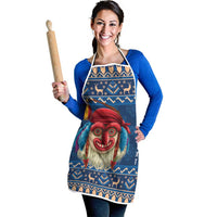 Personalized Romania Christmas Apron Romanian Traditional Masks - Wonder Print Shop