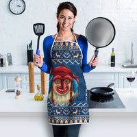 Personalized Romania Christmas Apron Romanian Traditional Masks - Wonder Print Shop