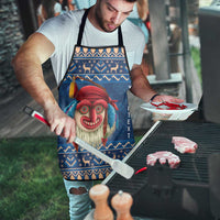 Personalized Romania Christmas Apron Romanian Traditional Masks - Wonder Print Shop