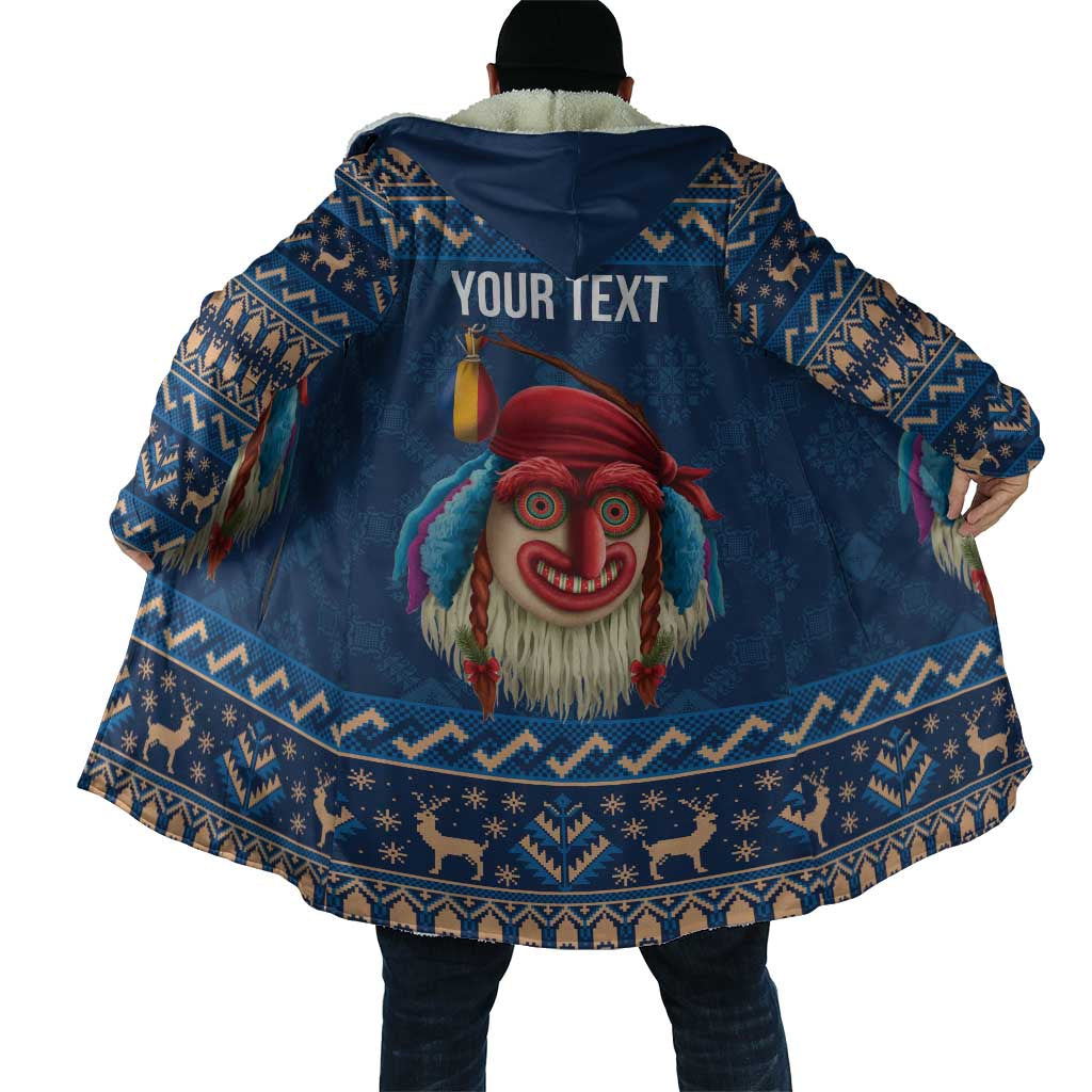 Personalized Romania Christmas Cloak Romanian Traditional Masks - Wonder Print Shop