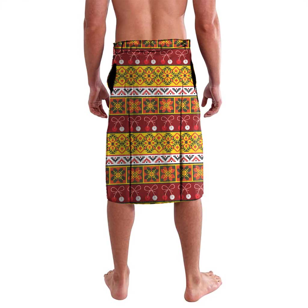 Personalized Moldova Christmas Lavalava Capra Goat Folk Costume - Wonder Print Shop