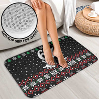 Six Seven Skeleton Hand Christmas Bathroom Set Meme Gen Alpha Slang - Wonder Print Shop