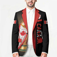Personalized Canada Football 2026 Blazer Trophy Flag Pride Art