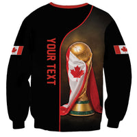 Personalized Canada Football 2026 Sweatshirt Trophy Flag Pride Art