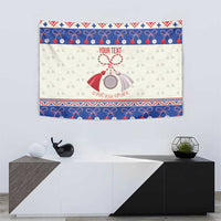 Personalized Moldova Christmas Tapestry Martisor Moldova Traditional - Wonder Print Shop