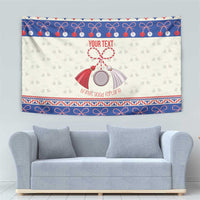 Personalized Moldova Christmas Tapestry Martisor Moldova Traditional - Wonder Print Shop