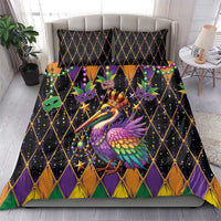 Pelican Mardi Gras Carnival Bedding Set Fat Tuesday - Wonder Print Shop