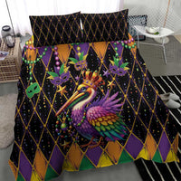 Pelican Mardi Gras Carnival Bedding Set Fat Tuesday - Wonder Print Shop