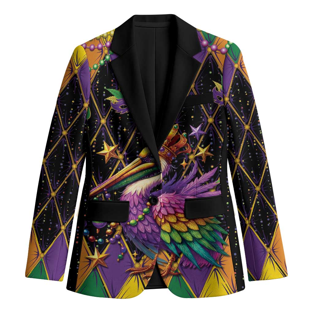 Pelican Mardi Gras Carnival Blazer Fat Tuesday - Wonder Print Shop