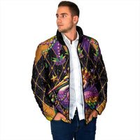 Pelican Mardi Gras Carnival Padded Jacket Fat Tuesday - Wonder Print Shop
