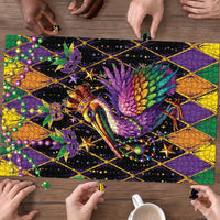 Pelican Mardi Gras Carnival Puzzle Fat Tuesday - Wonder Print Shop