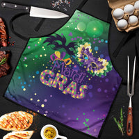 Mardi Gras Masquerade Mask Apron NOLA Vibe - Wonder Print Shop