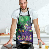 Mardi Gras Masquerade Mask Apron NOLA Vibe - Wonder Print Shop