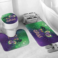 Mardi Gras Masquerade Mask Bathroom Set NOLA Vibe - Wonder Print Shop