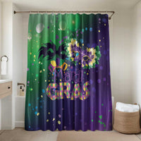 Mardi Gras Masquerade Mask Bathroom Set NOLA Vibe - Wonder Print Shop