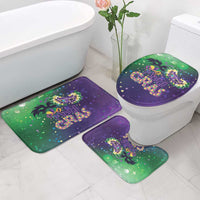 Mardi Gras Masquerade Mask Bathroom Set NOLA Vibe - Wonder Print Shop
