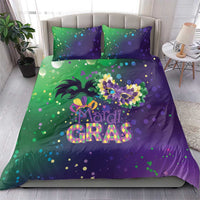 Mardi Gras Masquerade Mask Bedding Set NOLA Vibe - Wonder Print Shop