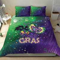 Mardi Gras Masquerade Mask Bedding Set NOLA Vibe - Wonder Print Shop