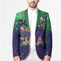 Mardi Gras Masquerade Mask Blazer NOLA Vibe - Wonder Print Shop