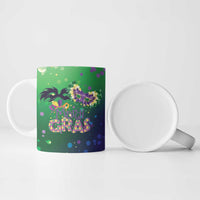 Mardi Gras Masquerade Mask Ceramic Mug NOLA Vibe - Wonder Print Shop