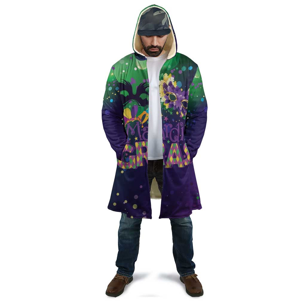 Mardi Gras Masquerade Mask Cloak NOLA Vibe - Wonder Print Shop