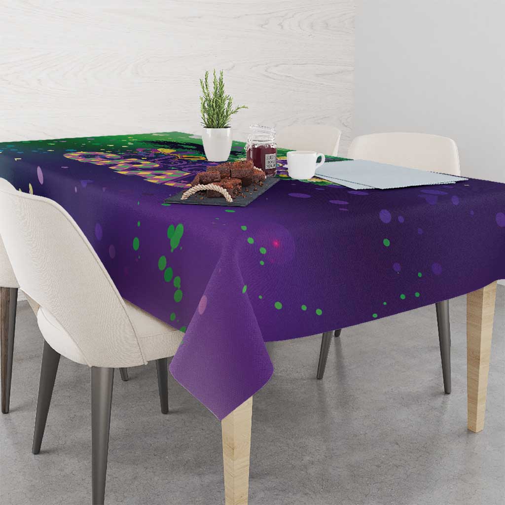 Mardi Gras Masquerade Mask Tablecloth NOLA Vibe - Wonder Print Shop