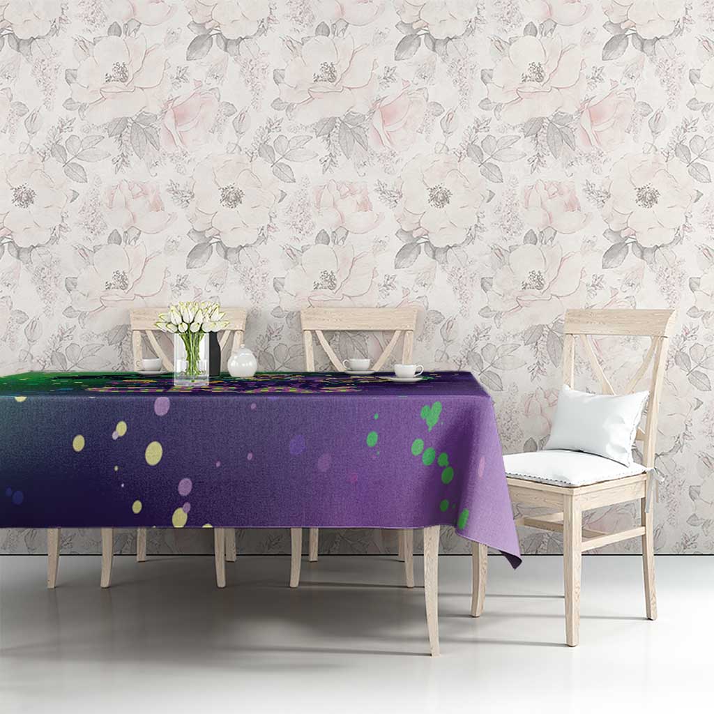 Mardi Gras Masquerade Mask Tablecloth NOLA Vibe - Wonder Print Shop