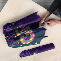 Mardi Gras Masquerade Mask Umbrella NOLA Vibe - Wonder Print Shop