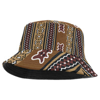 Mali Bologan Mud Cloth Pattern Bucket Hat - Wonder Print Shop