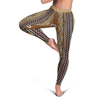 Mali Bologan Mud Cloth Pattern Leggings - Wonder Print Shop