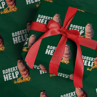 Marcus The Worm Wrapping Paper Roll Funny Brainrot Meme Robert Help - Wonder Print Shop