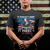 Distressed Eagle American Flag We The People It's Doesn't Need To Be Rewritten It Needs To Be Reread 4th of July Freedom Tour 1776 Patriotic T Shirt - Wonder Print Shop