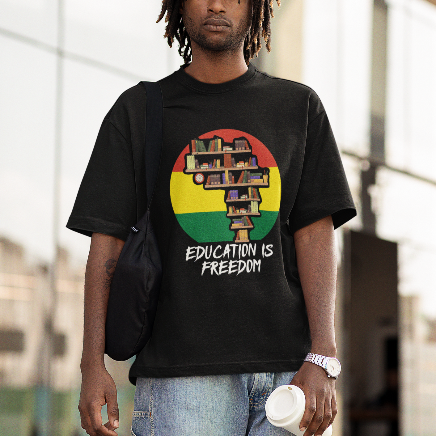 Black History Month T Shirt Education Is Freedom African Americans TS09