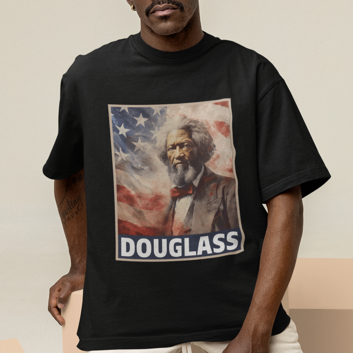 Frederick Douglass T Shirt African American Hero Black History Month - Wonder Print Shop