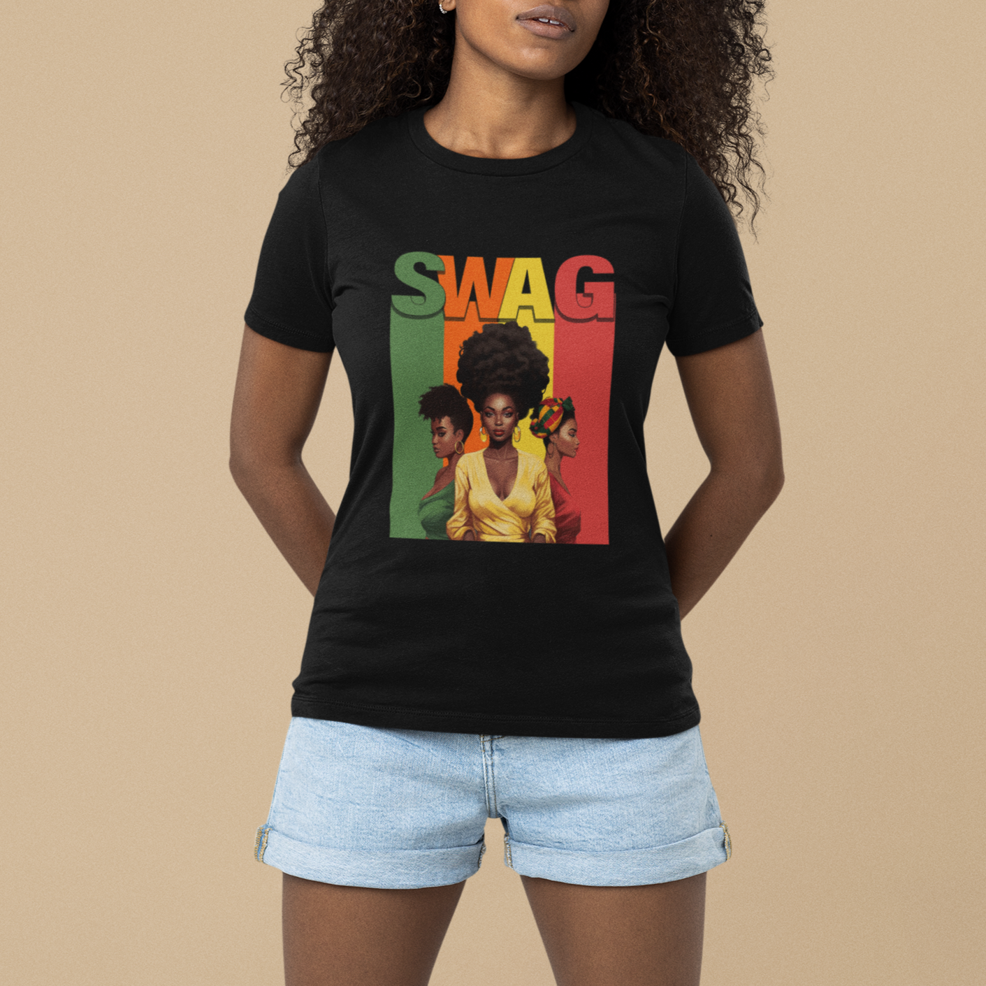 Black History Month Swag Melanin Queen T Shirt - Wonder Print Shop