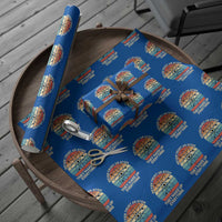Never Trust An Atom They Make Up Everything Wrapping Paper Roll Funny Science - Wonder Print Shop