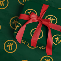 Pi Cryptocurrency Wrapping Paper Roll Crypto Coins Network - Wonder Print Shop