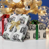 Please Save My Hideout Wrapping Paper Roll Bigfoot Forest Protector
