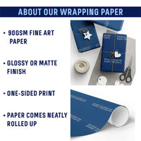 Radicalized By Basic Decency Wrapping Paper Roll Feminist Activist Protest - Wonder Print Shop