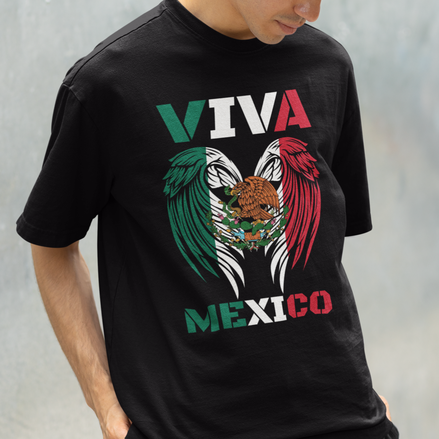 Hispanic Heritage Month Mexico T Shirt Viva Mexico Mexican Flag TS02