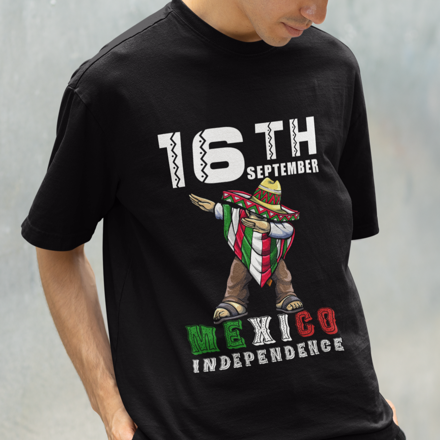 Mexican Independence Day T Shirt Dabbing Celebrate 16th September Viva Mexico Latino Hispanic Heritage TS02