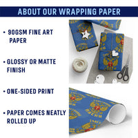 Russian Orthodox Easter Happy Easter Wrapping Paper Roll Russian Eagle