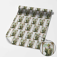 Saint Patrick Go'n Git Wrapping Paper Roll Funny St Patricks Day Snake Legend