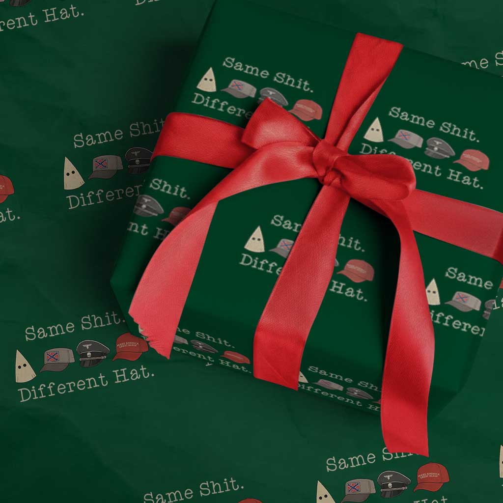 Same Shit Different Hat Wrapping Paper Roll - Wonder Print Shop