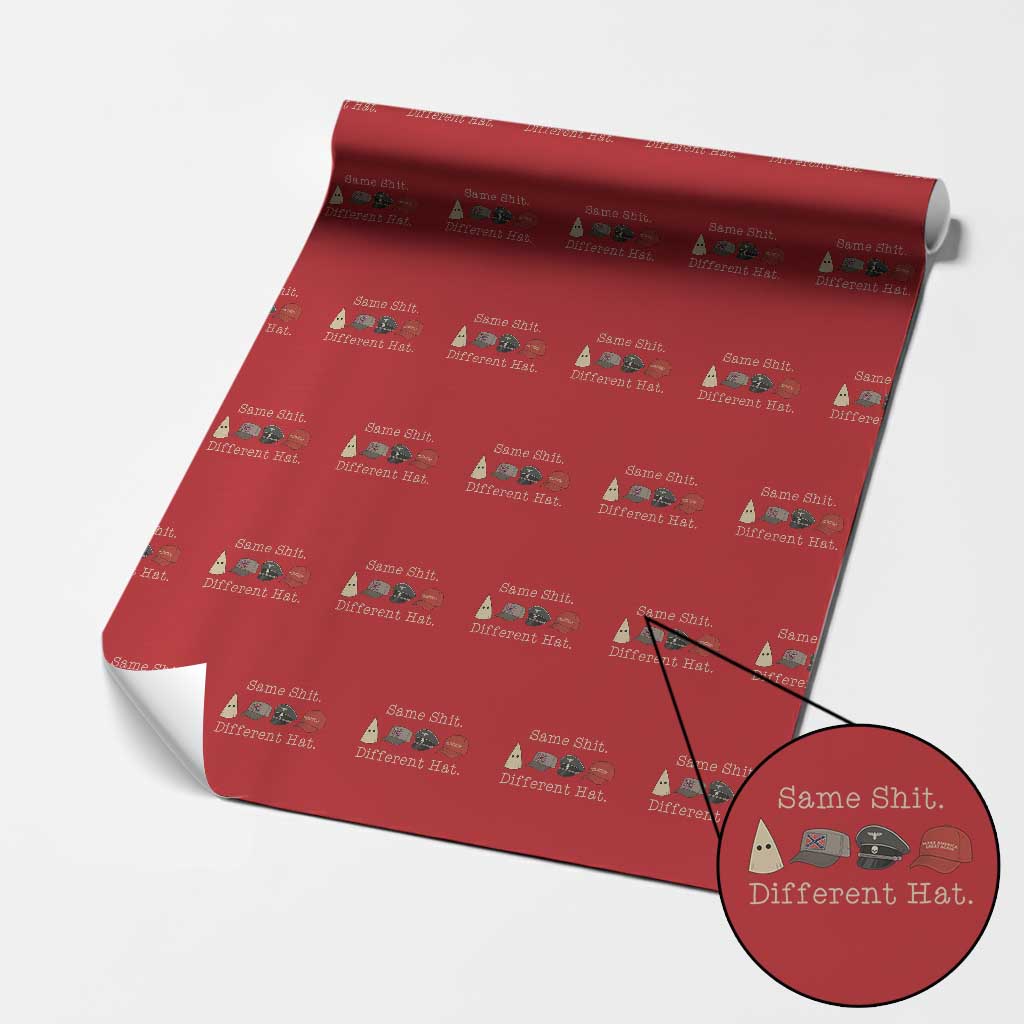 Same Shit Different Hat Wrapping Paper Roll - Wonder Print Shop