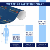 Same Shit Different Hat Wrapping Paper Roll - Wonder Print Shop